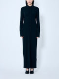 Crepe Jersey Shirt Dress
