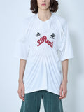 Shirred Football T-Shirt