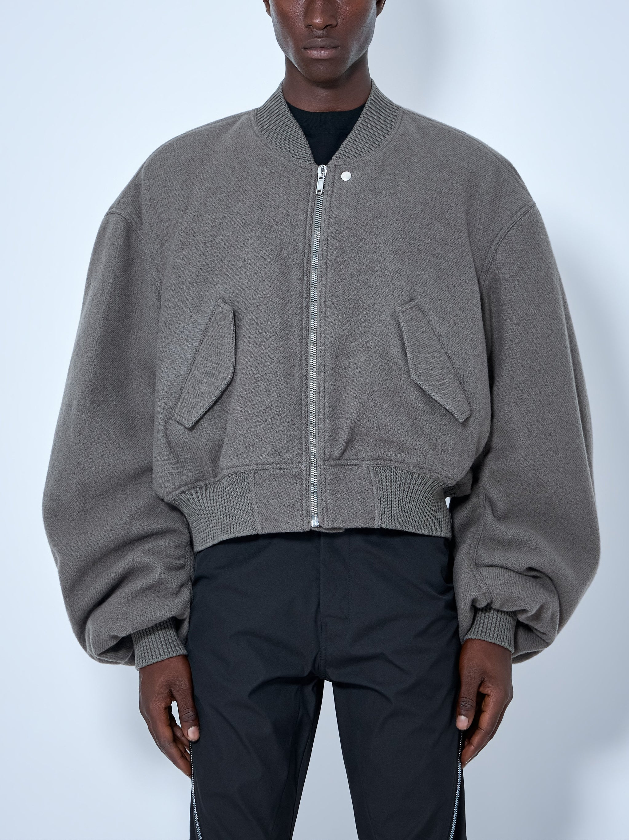 Zip-Up Bomber Jacket