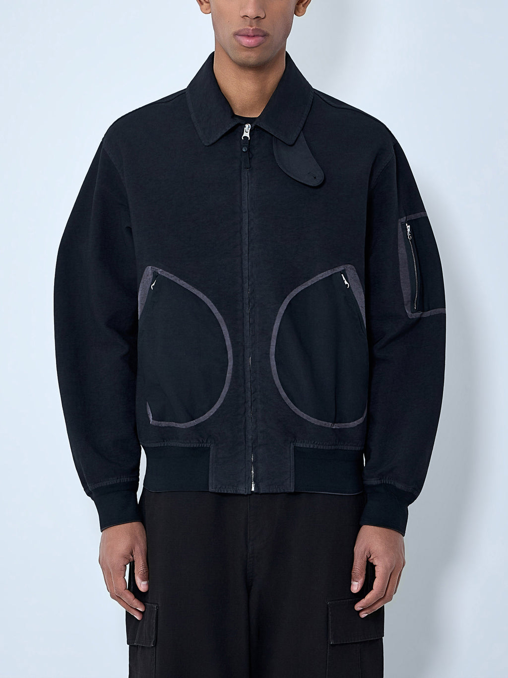 Zip-Up Bomber Jacket