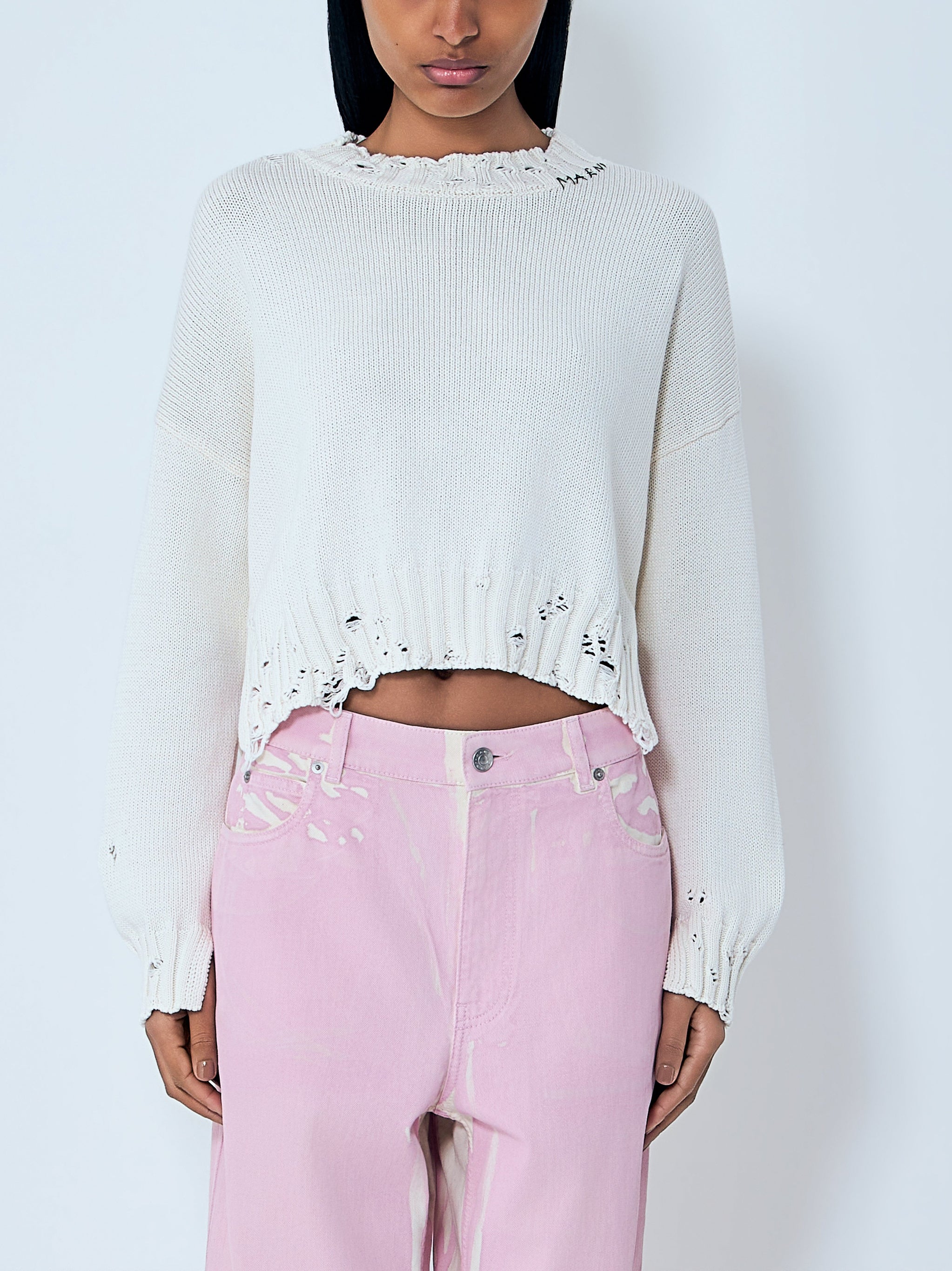 Logo Motif Sweater