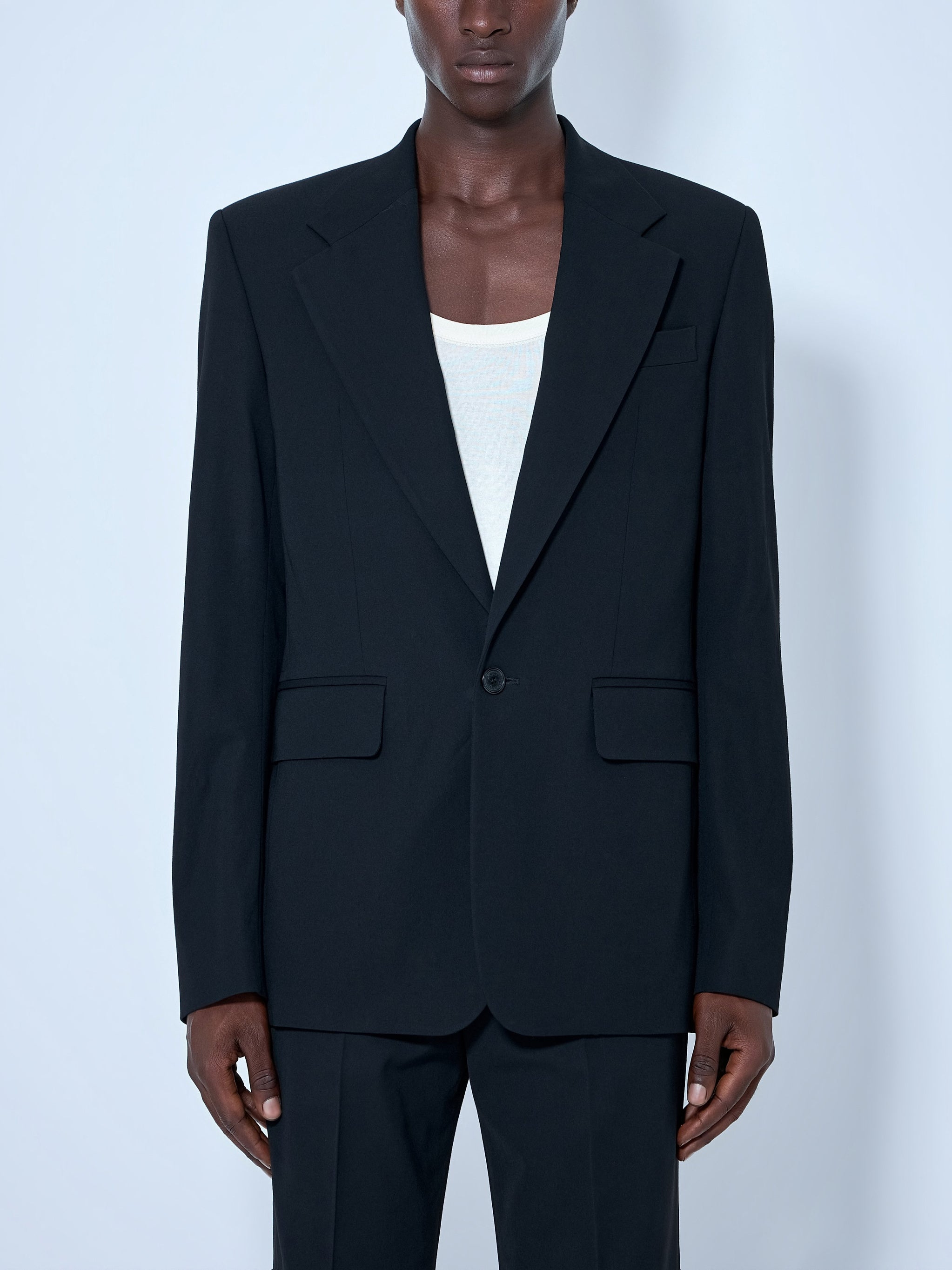 Fitted Suit Jacket