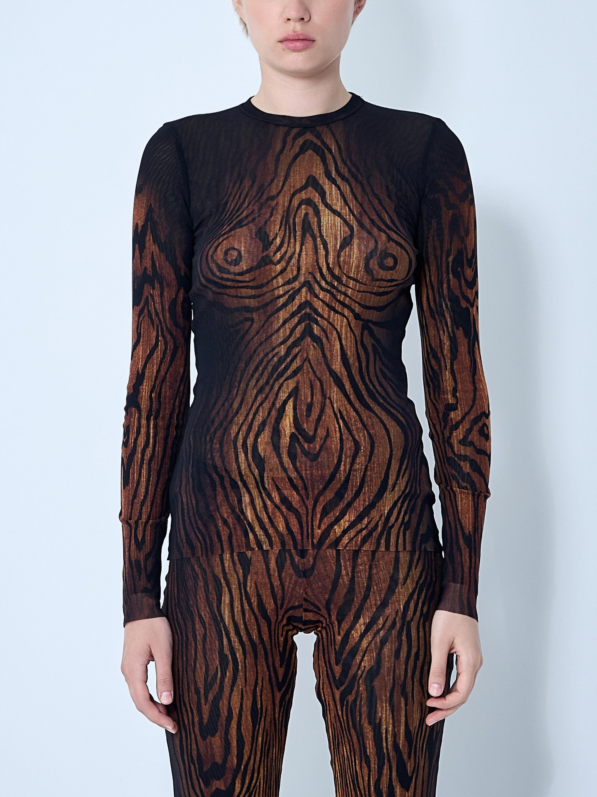 Wood Mesh Top