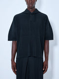 Pleated Short Sleeve Shirt