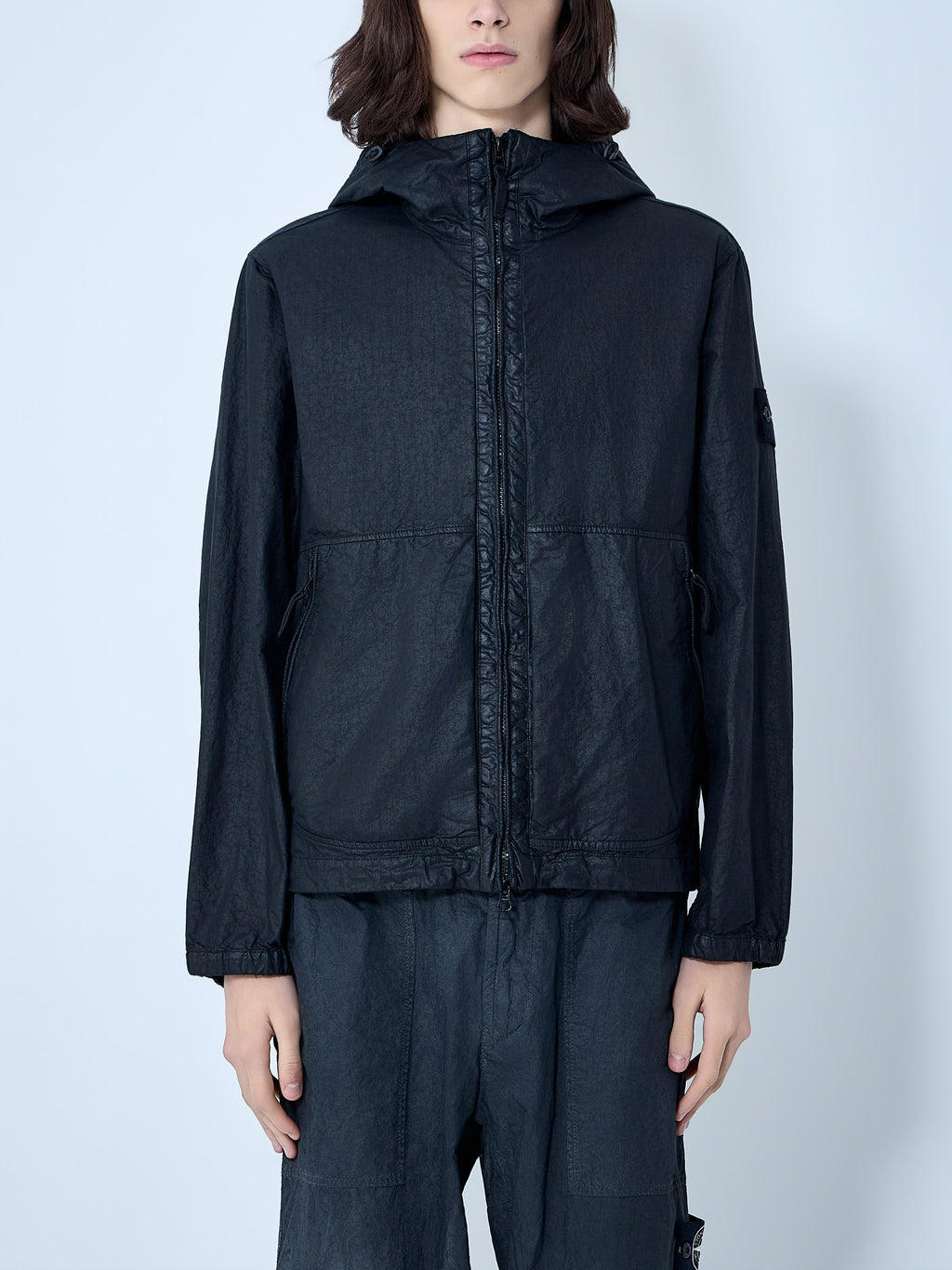 Technical Hooded Jacket