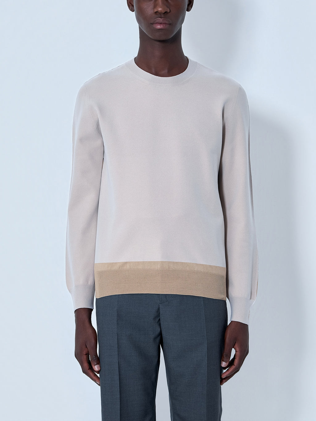 Fine Knit Crewneck Sweater