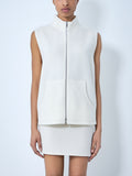 Sleeveless Zip Vest