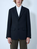 Single-Breasted Wool Blazer