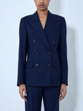Double-Breasted Wool Blazer