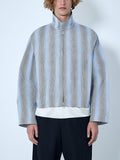 Striped Zip-Up Jacket