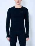 Textured Long-Sleeved Top