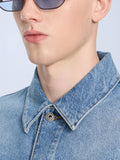 Allen Blue Lens Sunglasses