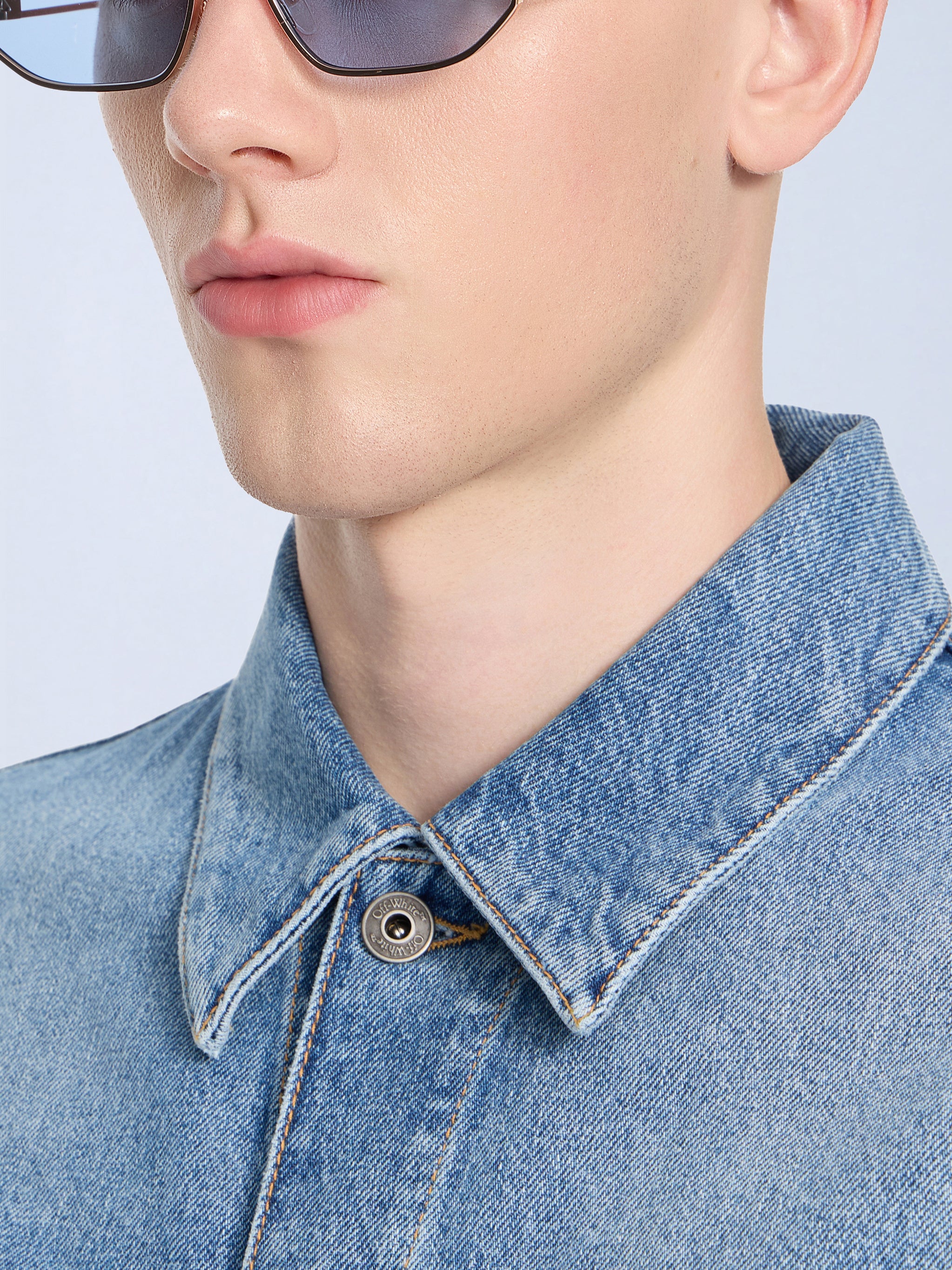 Allen Blue Lens Sunglasses