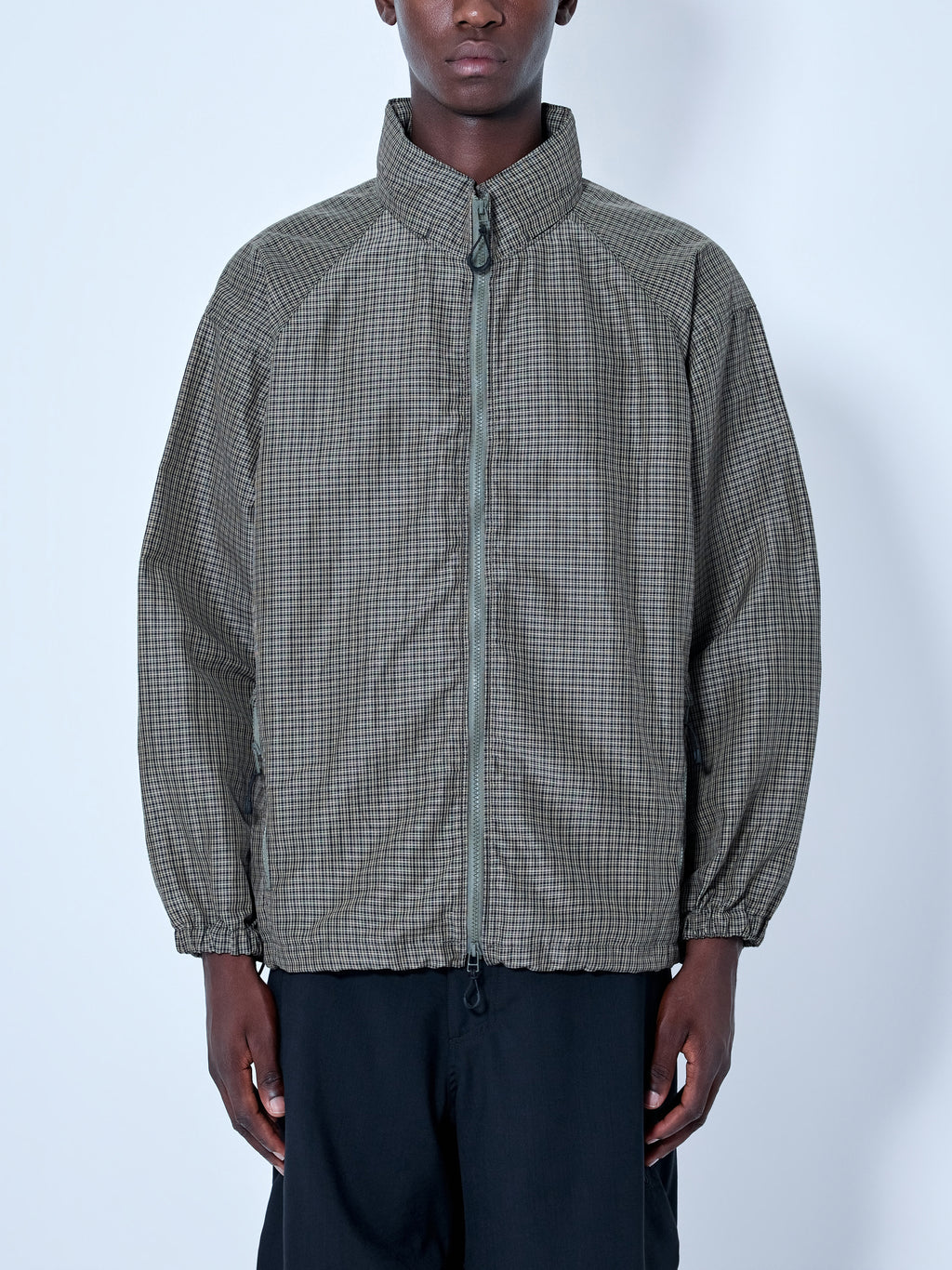 Lightweight Plaid Jacket