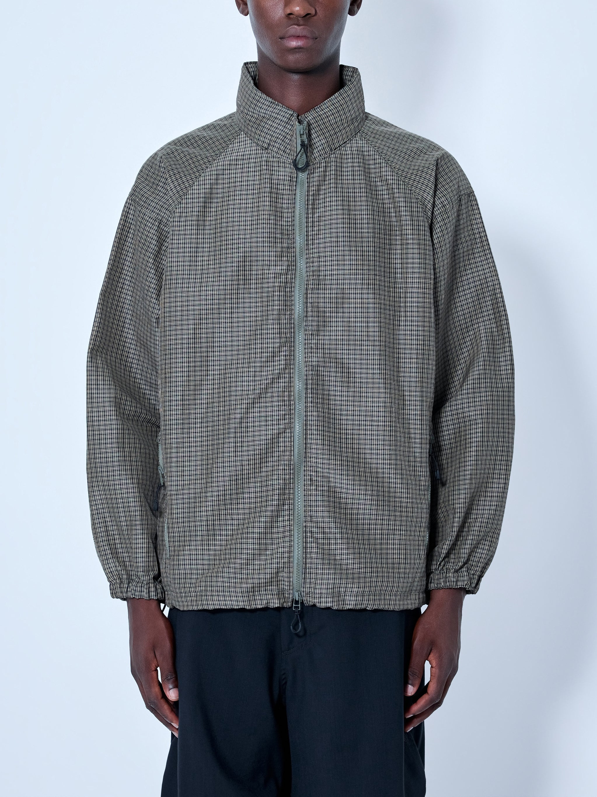 Lightweight Plaid Jacket