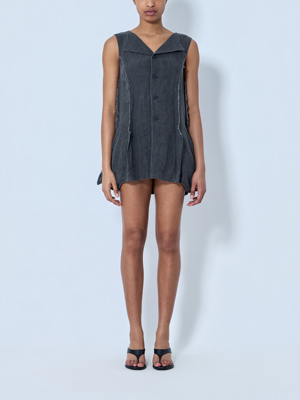 Hem Detail Vest
