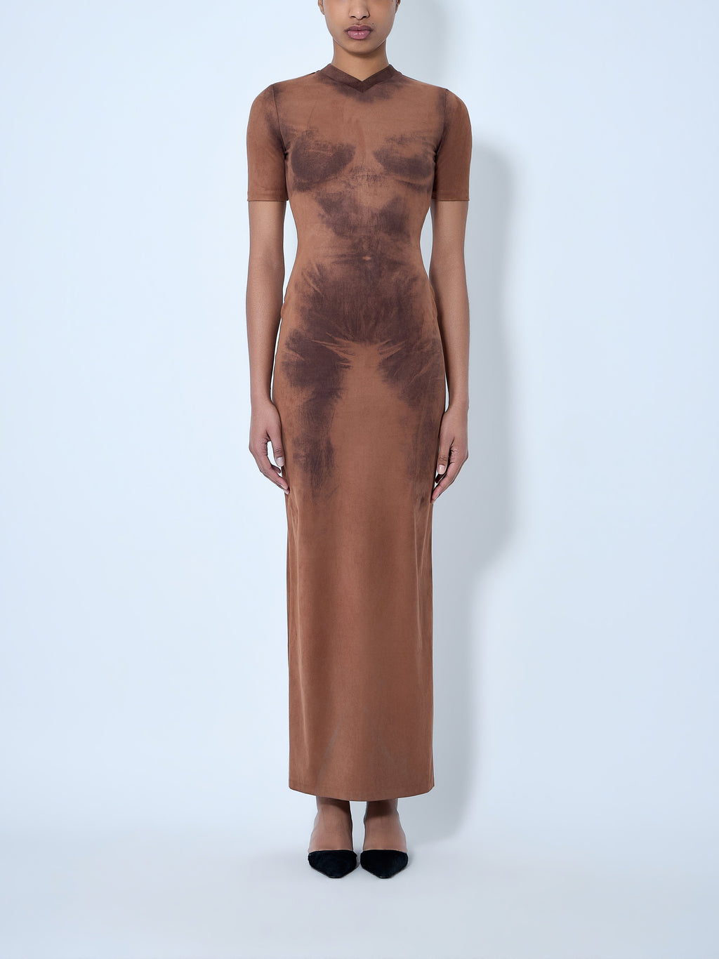Short Sleeve Maxi Dress