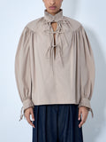 Gathered Neck Blouse