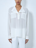 Sheer Silk Blouse