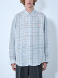 Plaid Button-Up Shirt