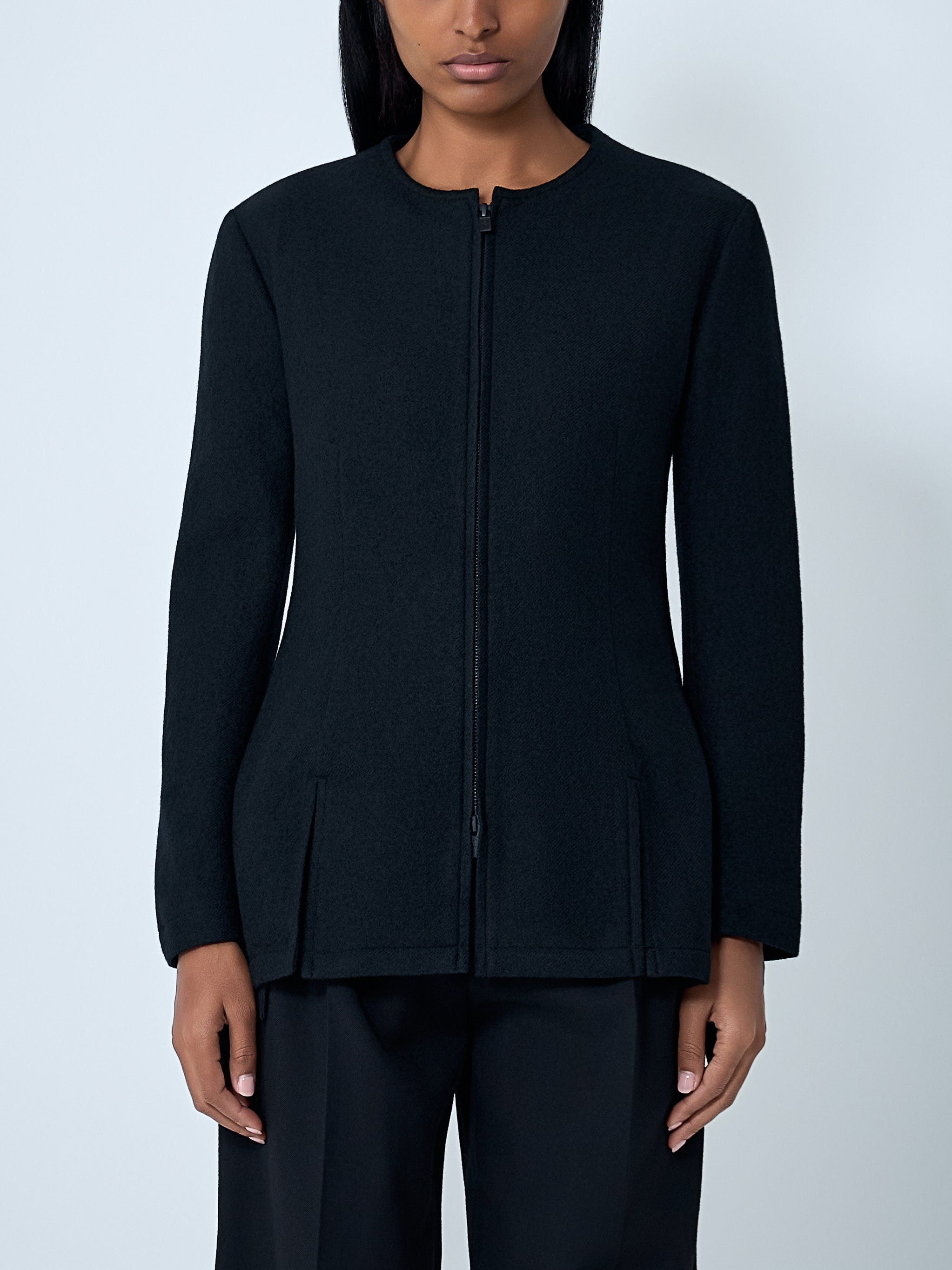 Wool Slim Jacket