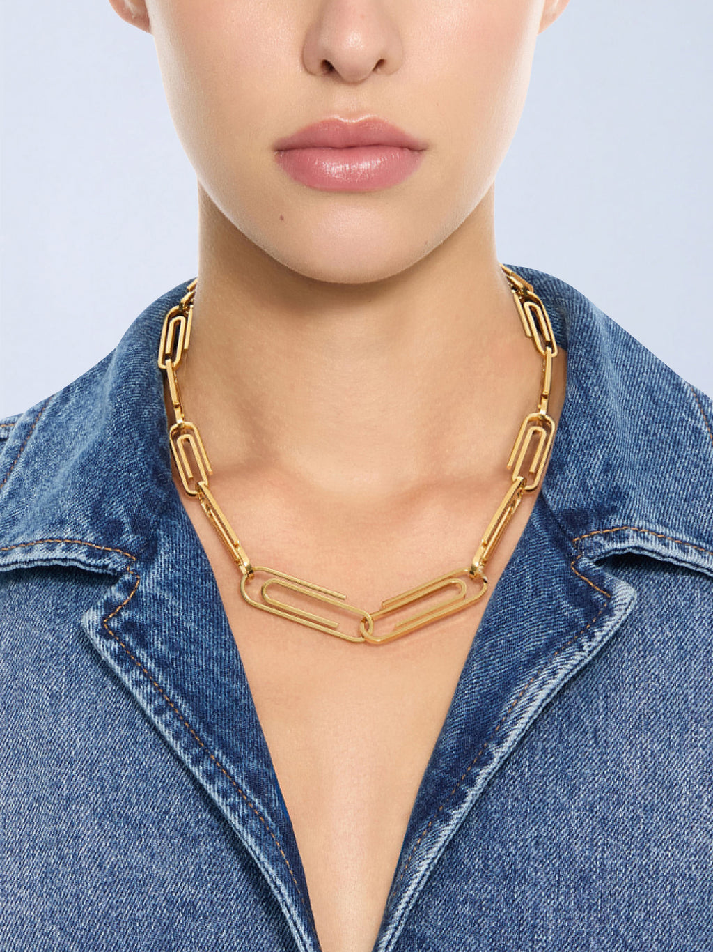 Paperclip Chain Necklace