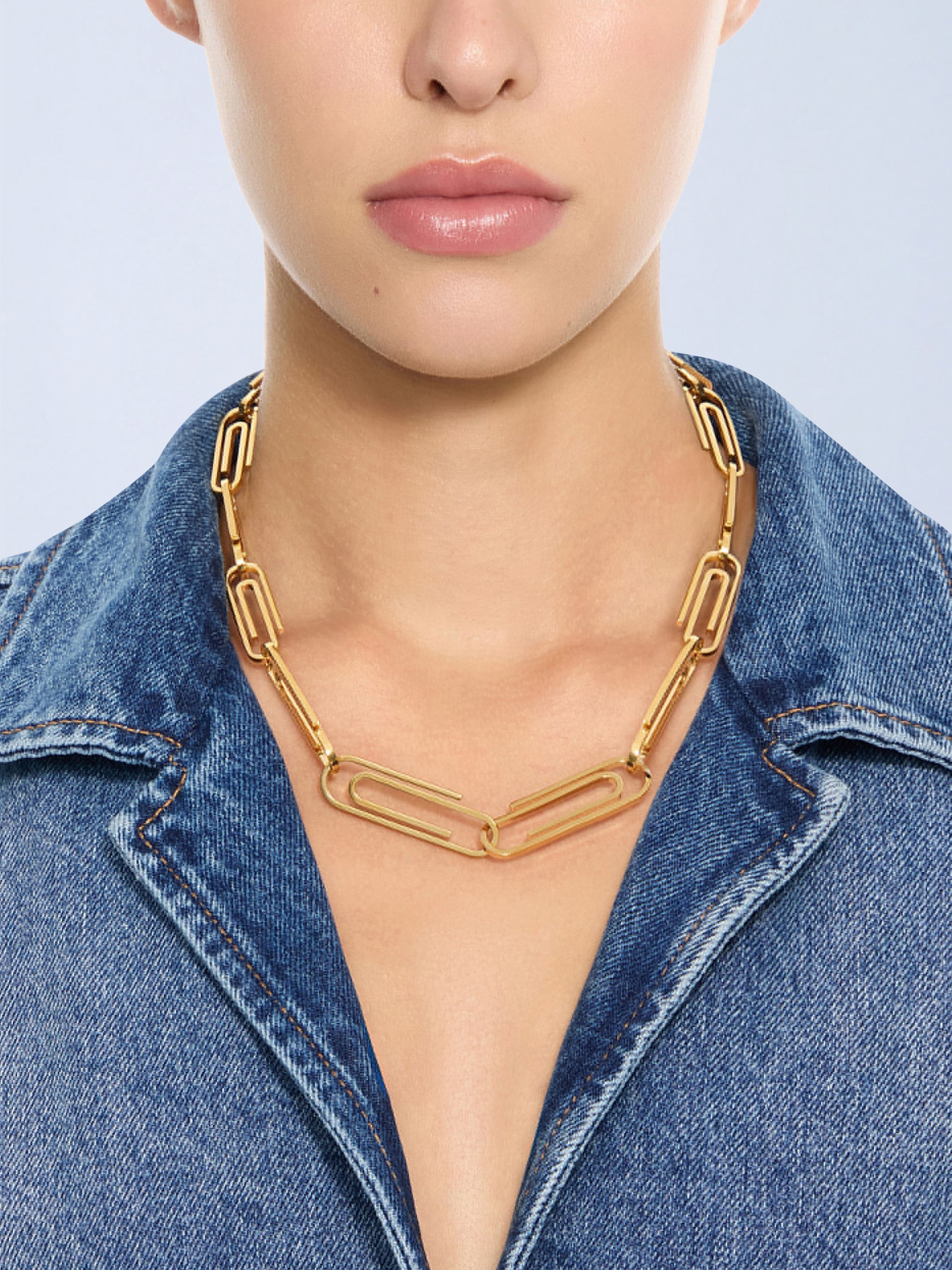 Paperclip Chain Necklace