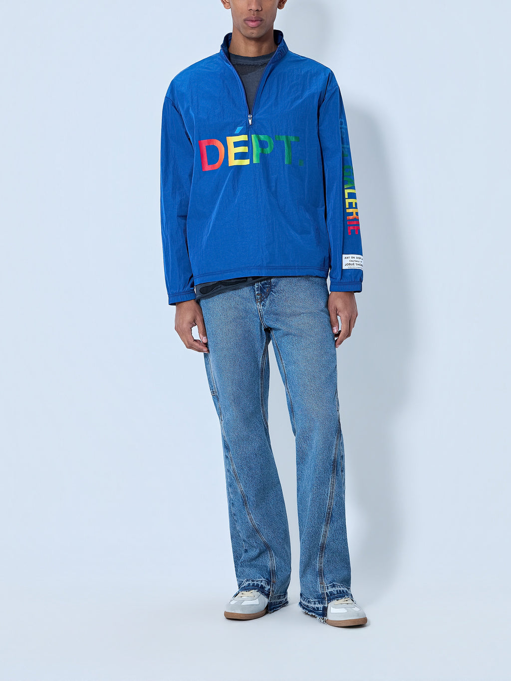 Half-Zip Logo Pullover
