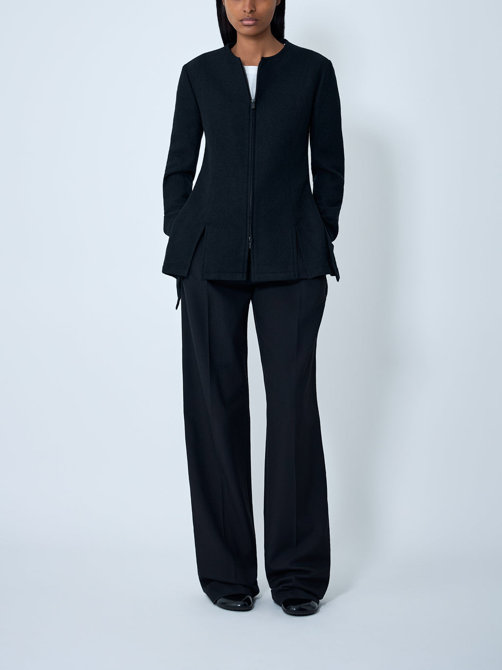 Wool Slim Jacket