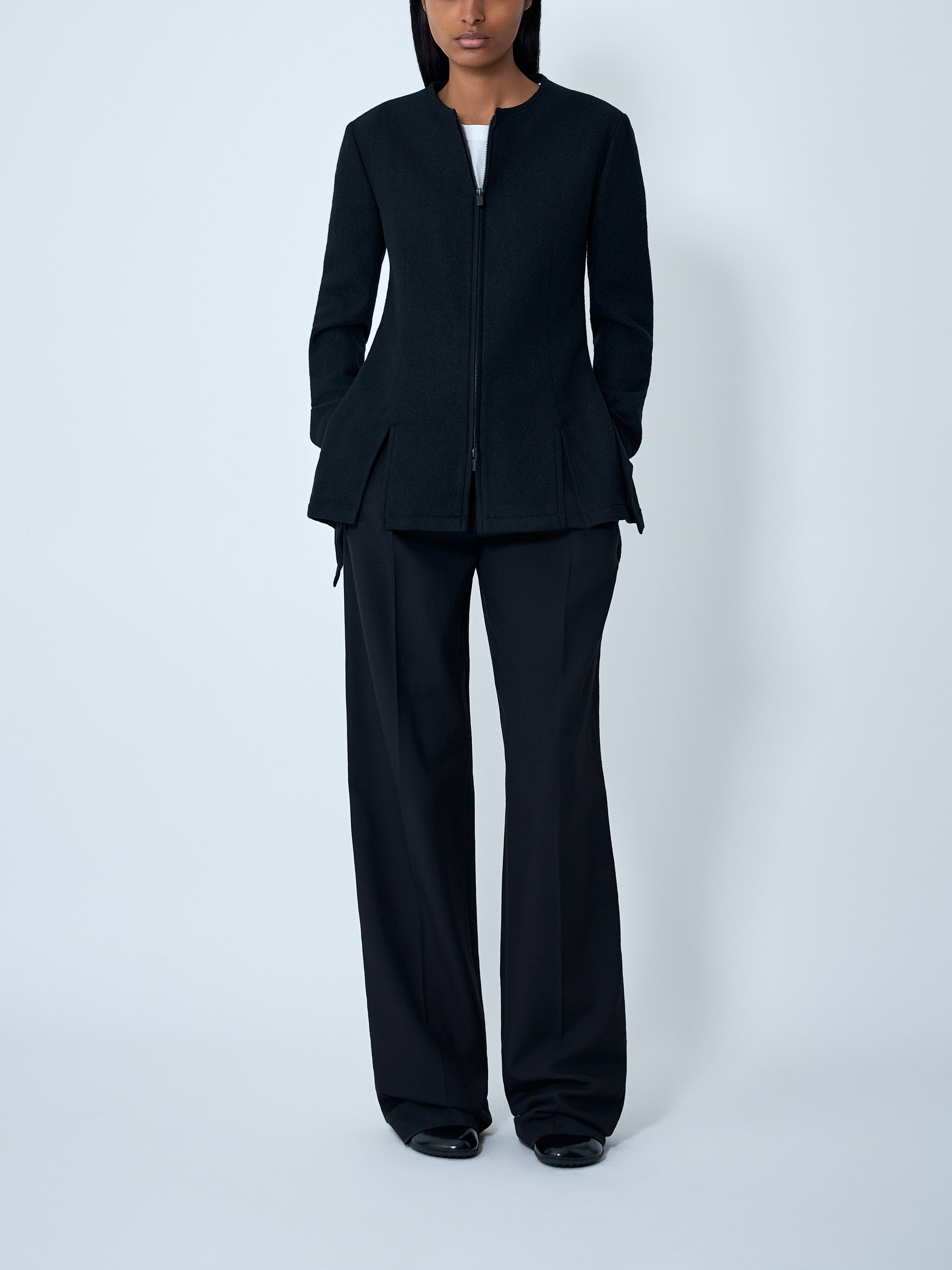 Wool Slim Jacket