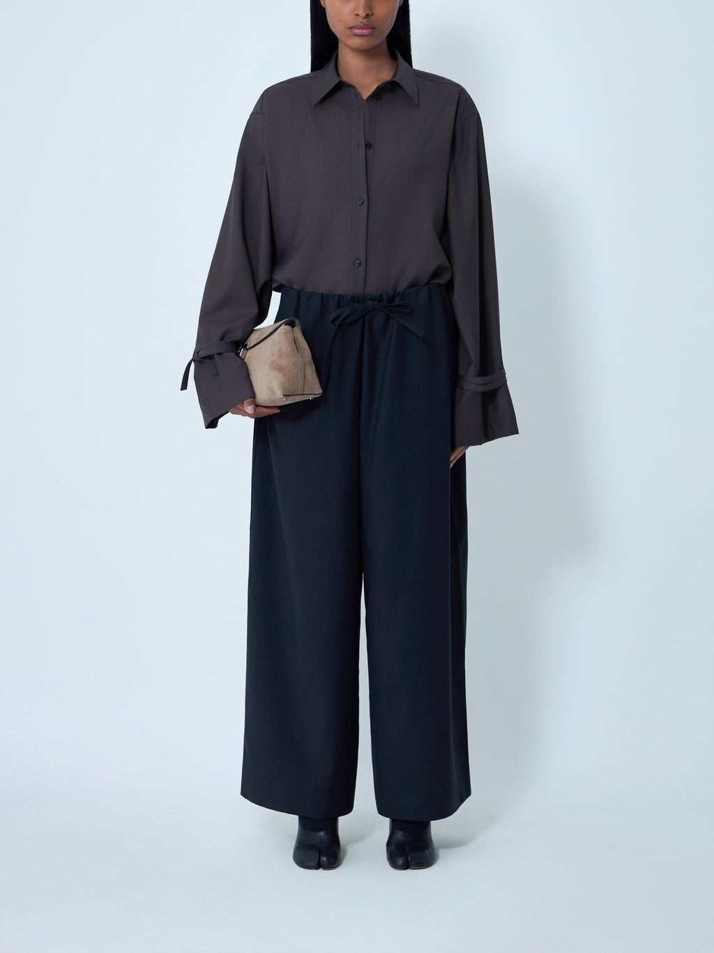 Tie-Cuff Shirt