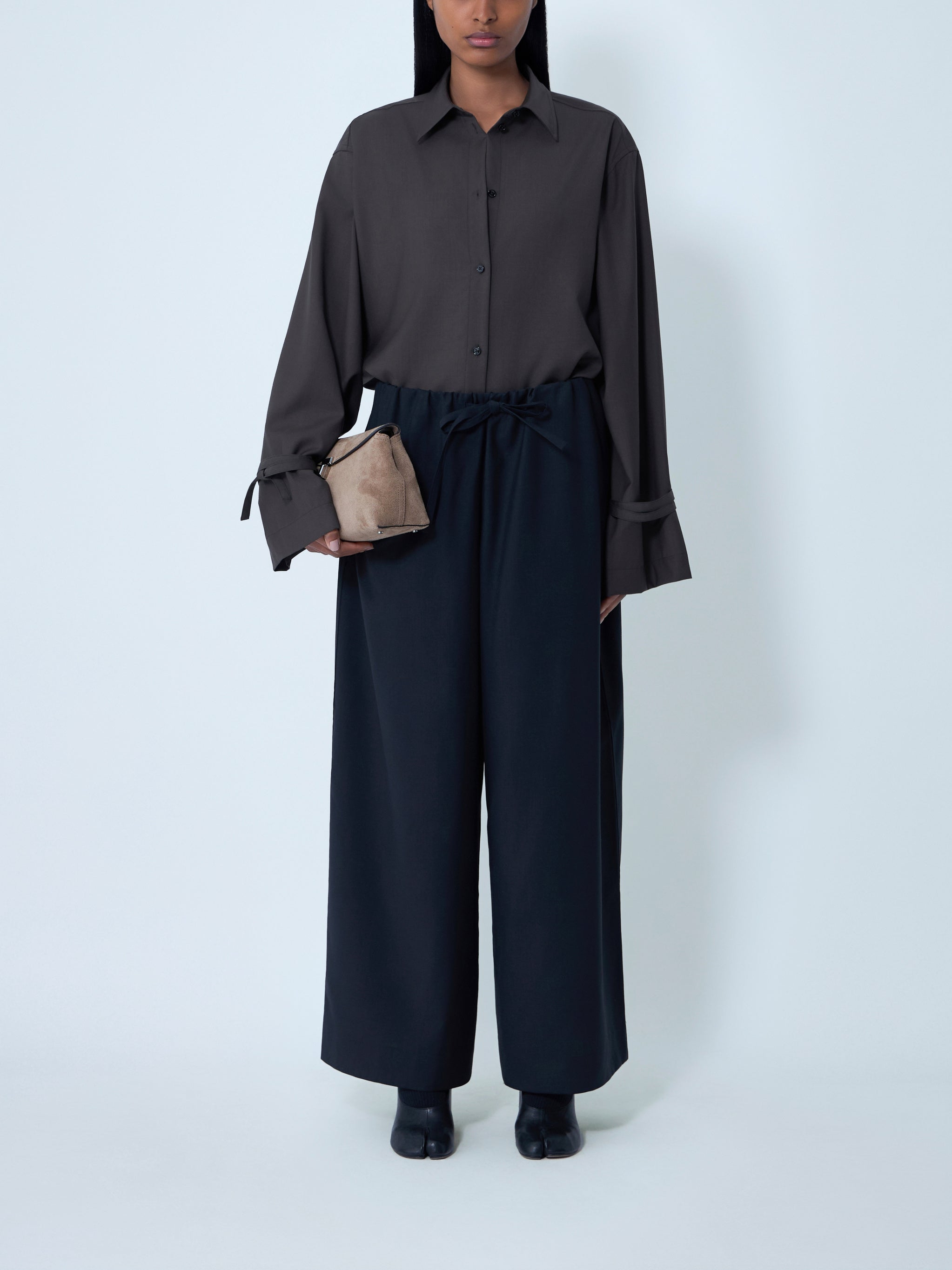 Tie-Cuff Shirt
