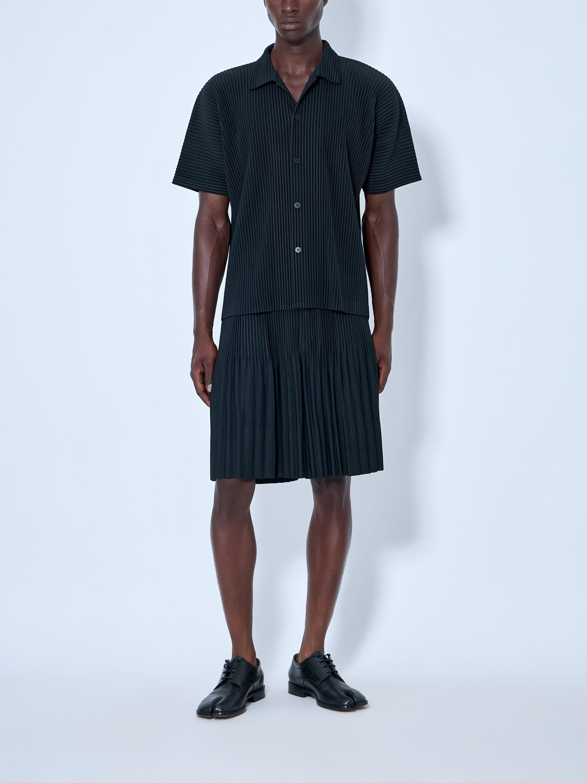 Pleat Shorts