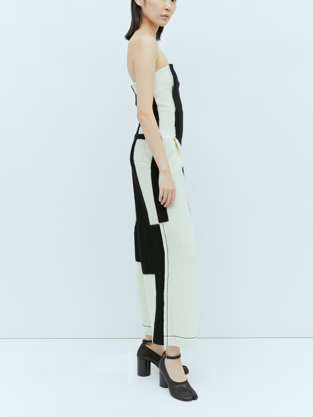 Rectilinear Milled Jumpsuit