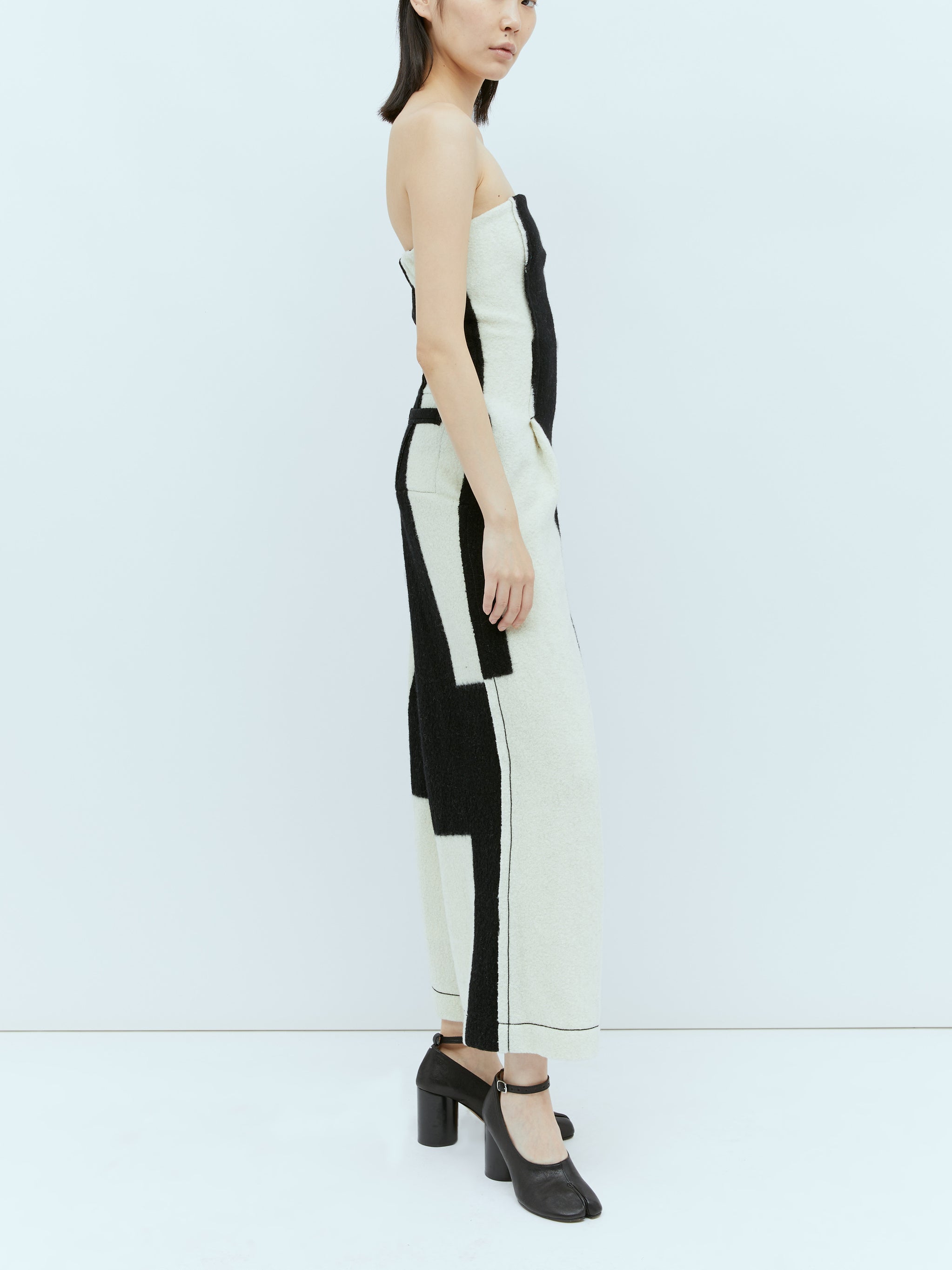 Rectilinear Milled Jumpsuit