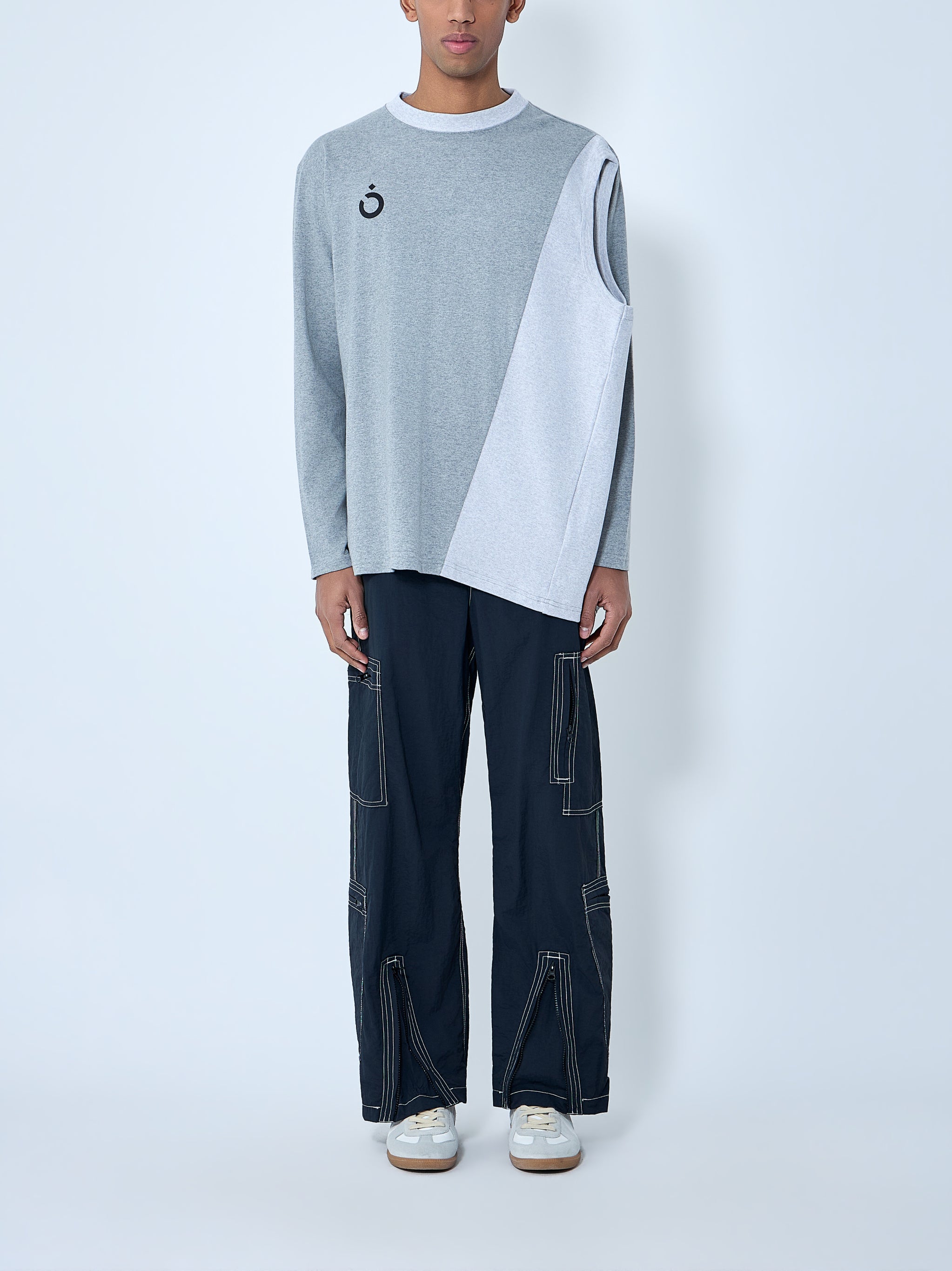 Asymmetrical Long Sleeve Top