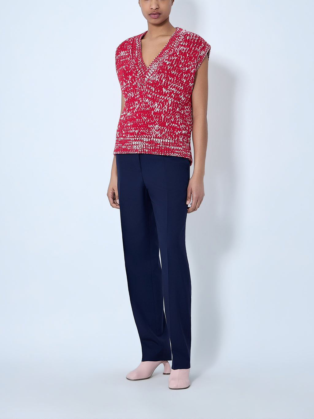 Sleeveless Knit Top