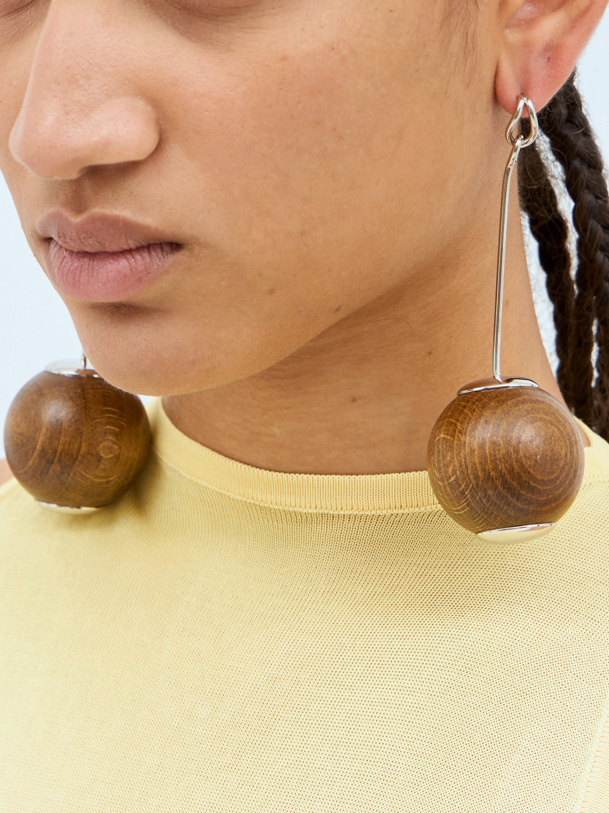 Les Grandes Boucles Nodo Earrings