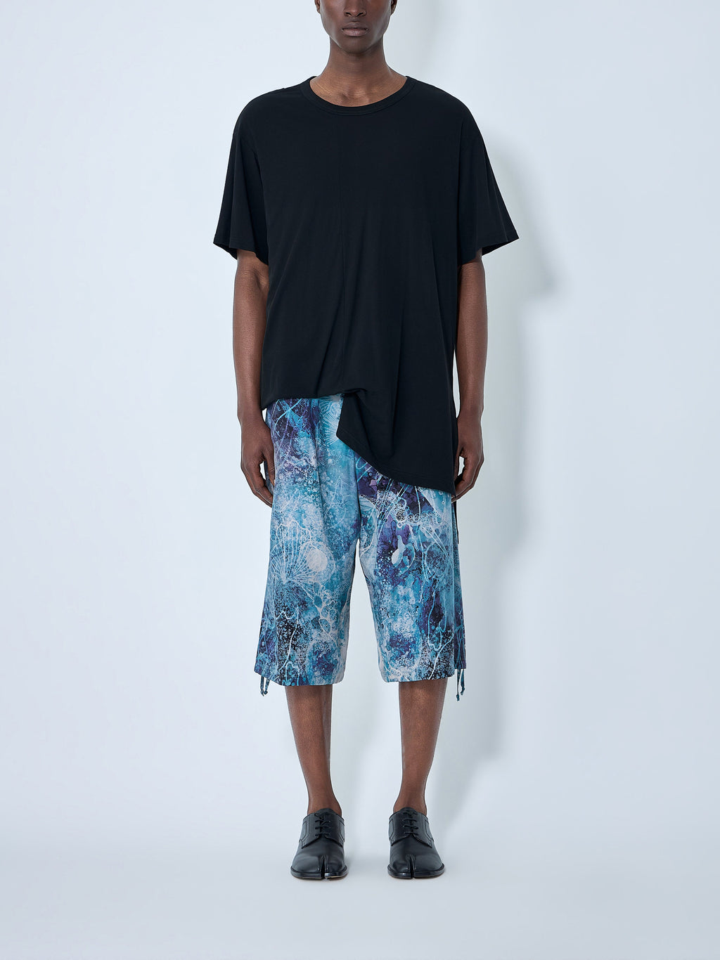 Drawstring Cropped Shorts