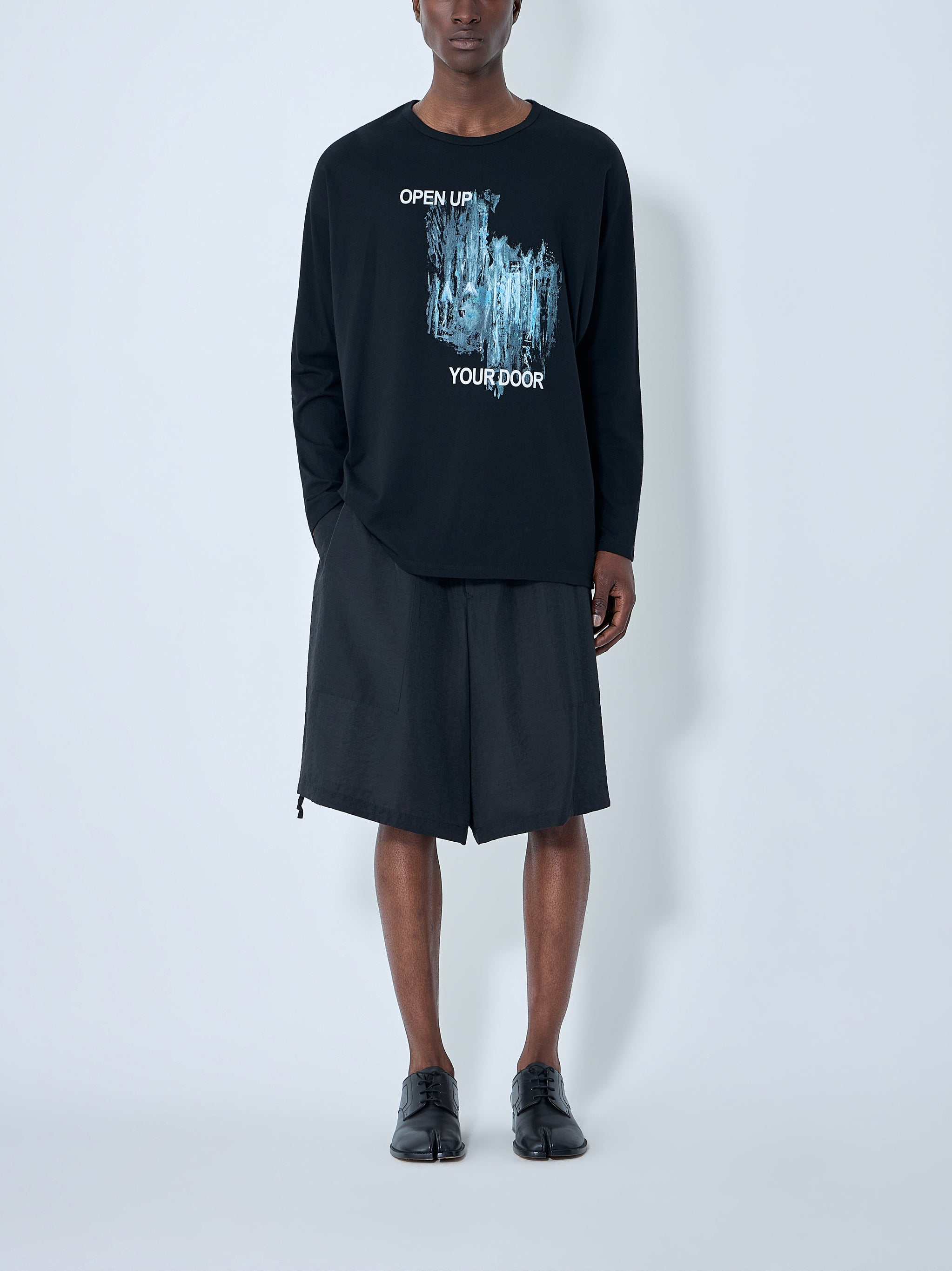 Gusset Long Sleeve T-Shirt