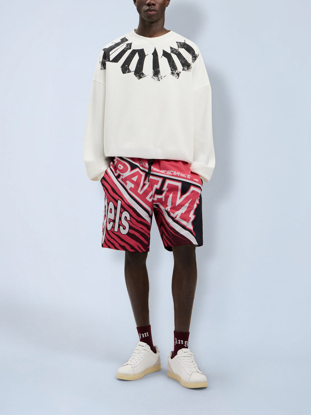Big Neck Logo Loose Sweatshirt