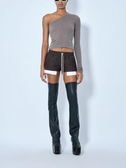 Asymmetric Long-Sleeve Top