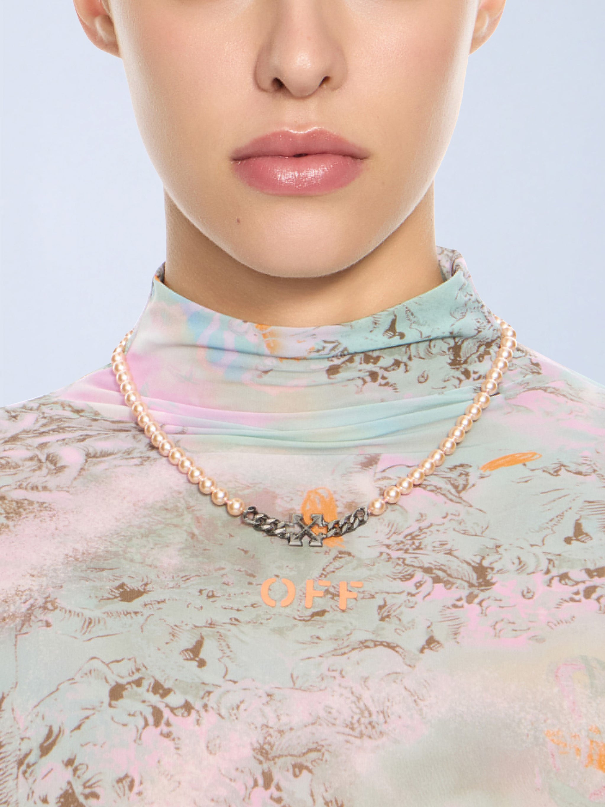 Arrow Pearl Full Necklace