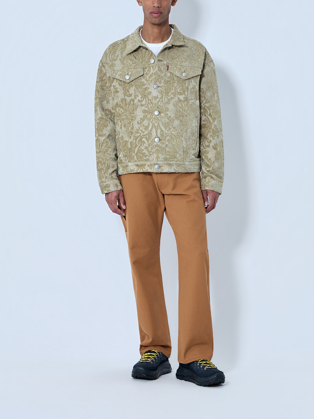 Straight-Leg Tailored Trousers