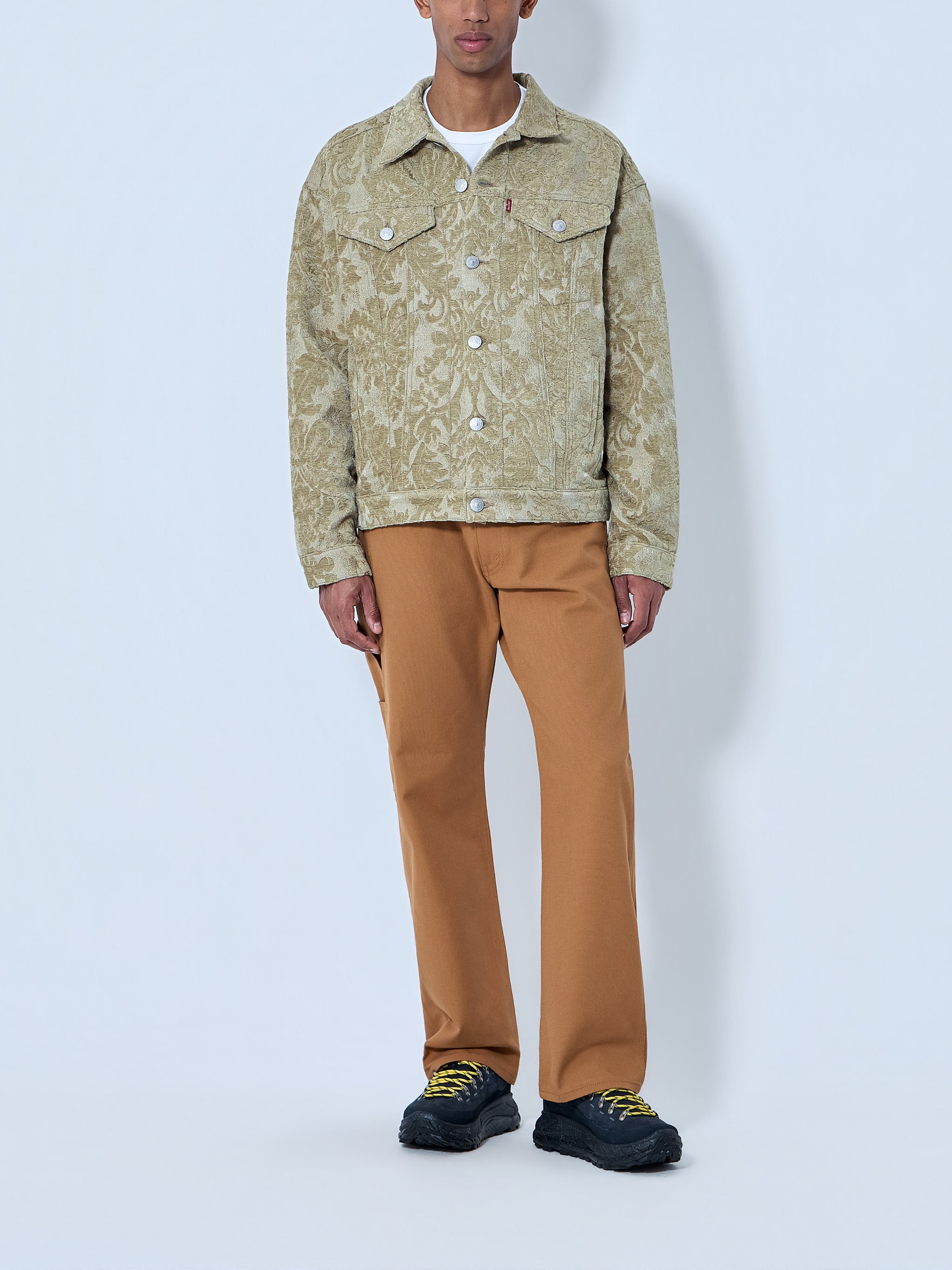 Straight-Leg Tailored Trousers
