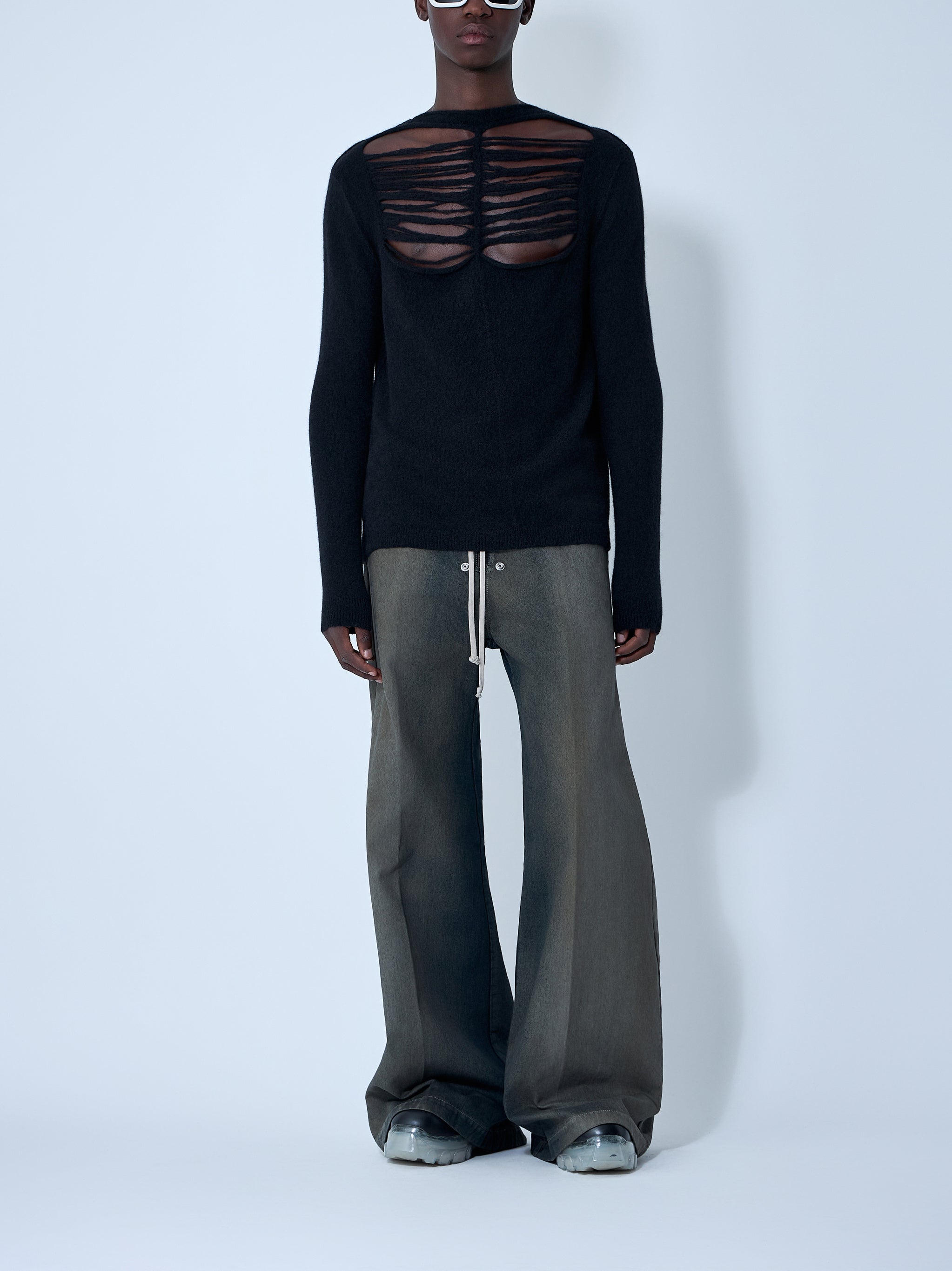 Wool-Blend Knit Top