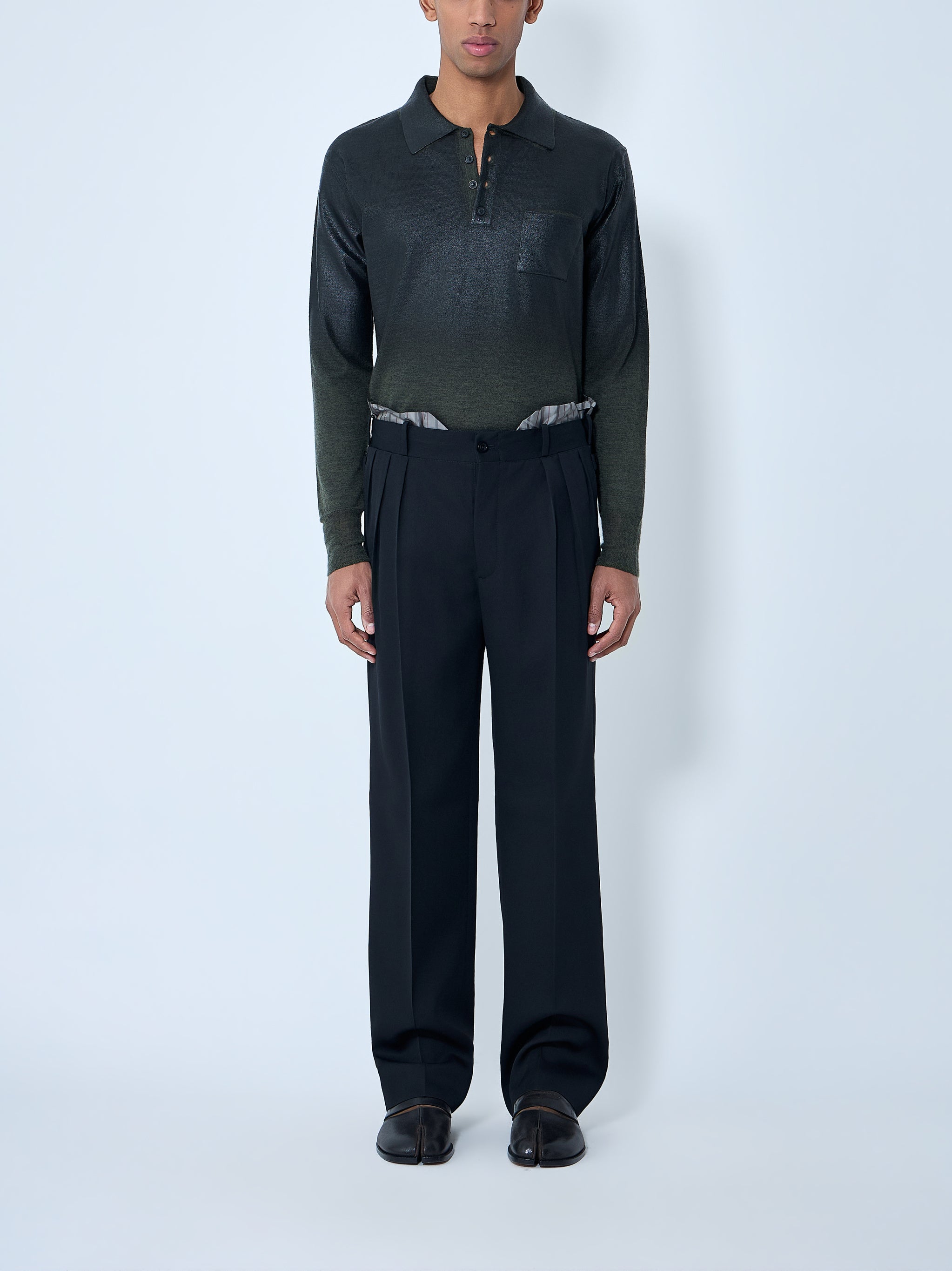 Long Sleeve Polo Shirt
