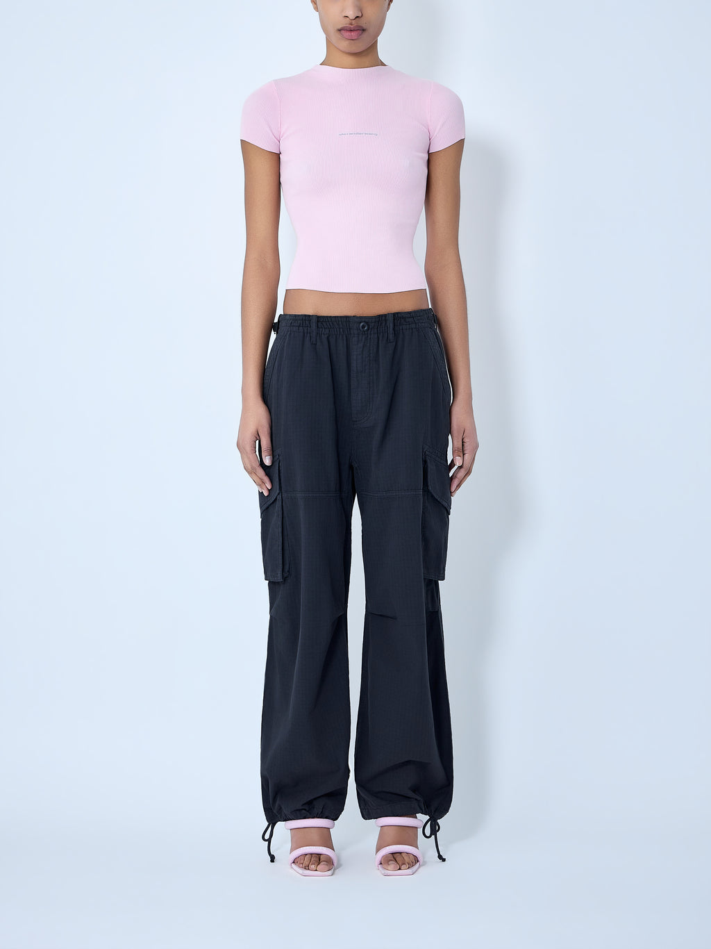 Drawstring Cargo Trousers