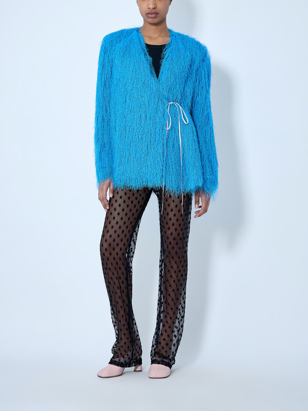 Sheer Lace Trousers