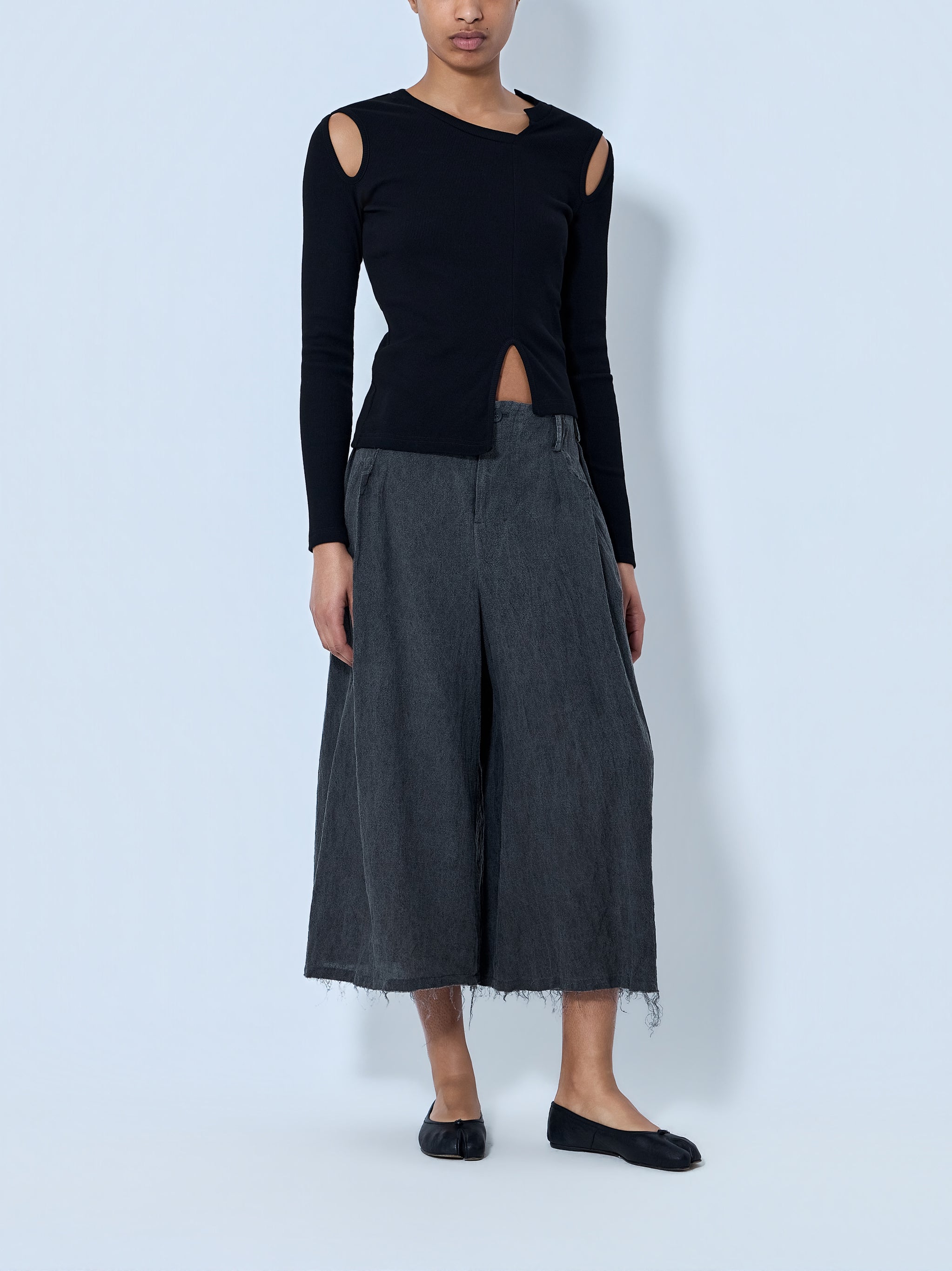 Tuck Wide Pants